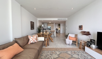 Resa Estates Ibiza apartment for sale te koop zeezicht sea views Cala gracio living room.jpeg